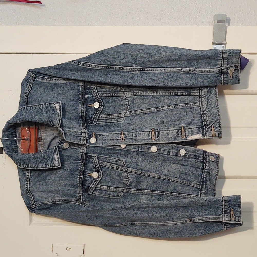 Lucky Brand Tomboy Trucker jean jacket
